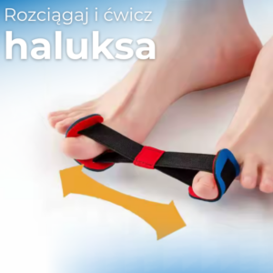 HalluFlex - elastyczny pas do ćwiczeń haluksa