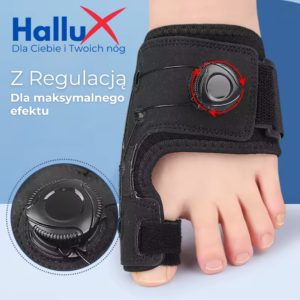 HalluX Z Regulacją - Korektor Haluksów Nr 1 W Polsce