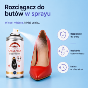 Rozciągacz Do Butów W Sprayu - Twoje Ulubione Buty Bez Otarć